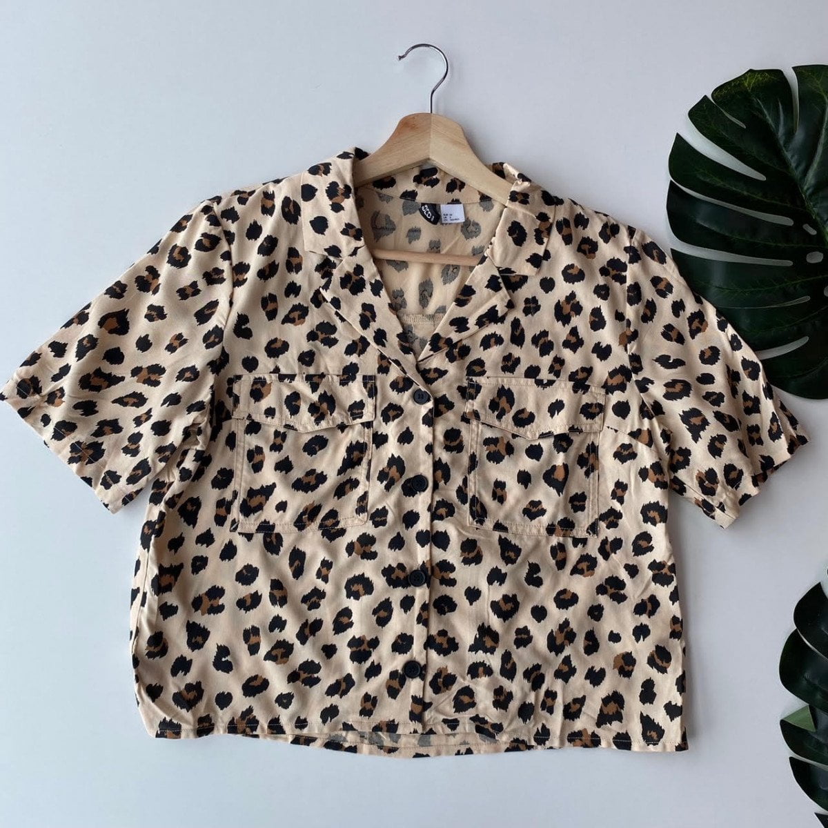 Blusa M Café Animal print - H\u0026M | Vestuá